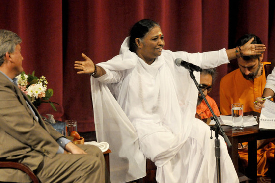 Amma at Stanford, Conversations on Compassion