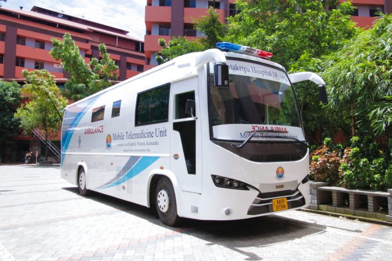 Hospital on Wheels: Amrita to Start Free Medical Camps with Solar-Powered Telemedicine Van