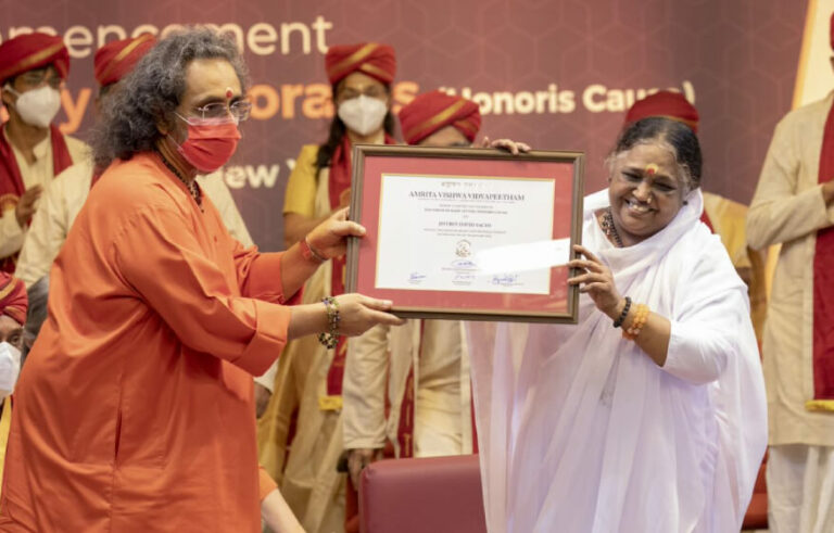 Dr. Jeffrey Sachs and Kailash Satyarthi Receive Honorary Doctorate from Amrita Vishwa Vidyapeetham