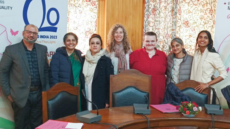 The meeting was the first collaboration between the University of Kashmir and Amrita University.
