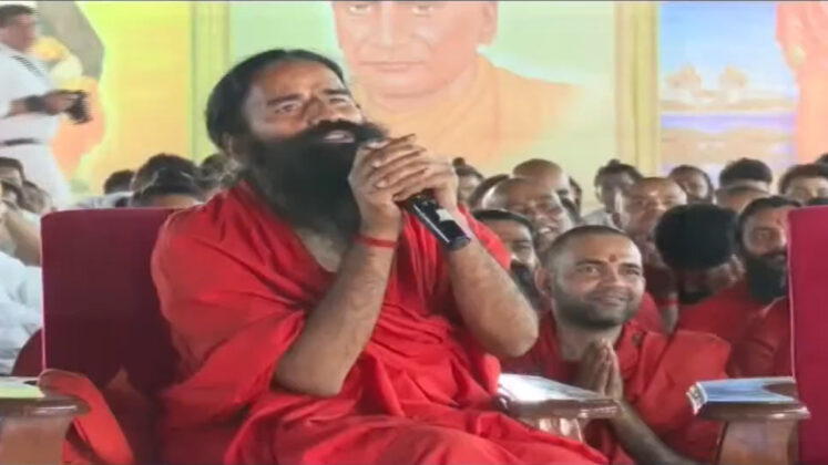 Baba Ramdev said that for them, Amma is the mother of all.