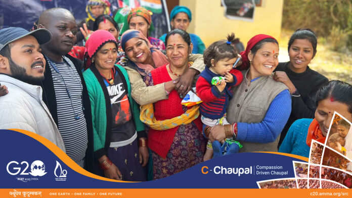 The C-Chaupals organise inclusive and participatory meetings of all sections of rural communities without discrimination of age, gender, caste, class, and income levels.