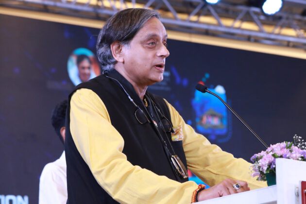 Dr Shashi Tharoor said the definition of education must include digital literacy for children, especially in rural areas.