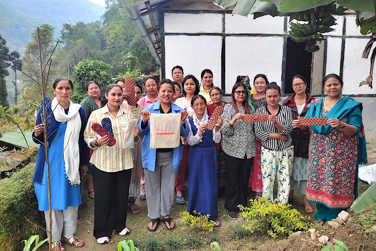 The ASHA team at home in Sikkim. The state is in the Eastern Himalayas and known for its biodiversity, including alpine and subtropical climates.