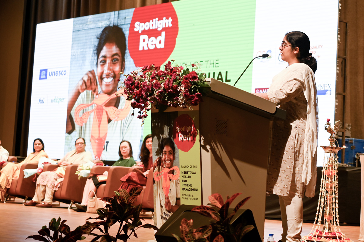 Dr Priya Nair, Coordinator of C20 Working Group on Integrated Holistic Health, said menstruation is the most natural process in a woman’s life and this needs to be addressed with pride instead of shame.